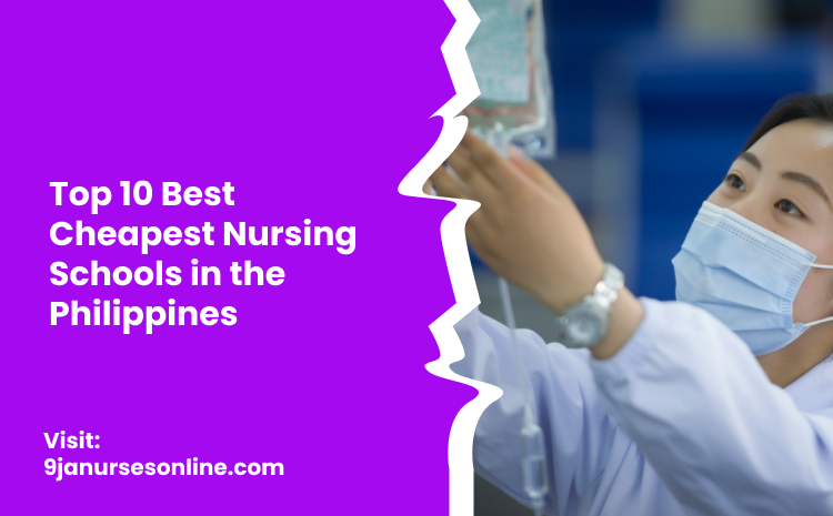 Top 10 Best Cheapest Nursing Schools In The Philippines 